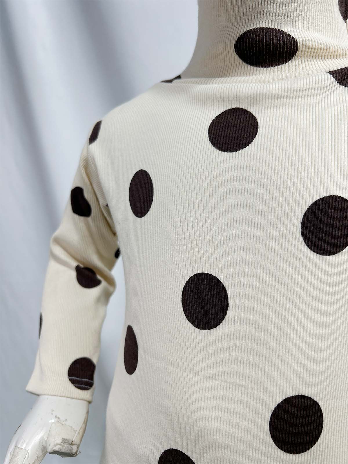 1.5Yr - 5Yrs Light Brown High Neck For Girls TB GHN05