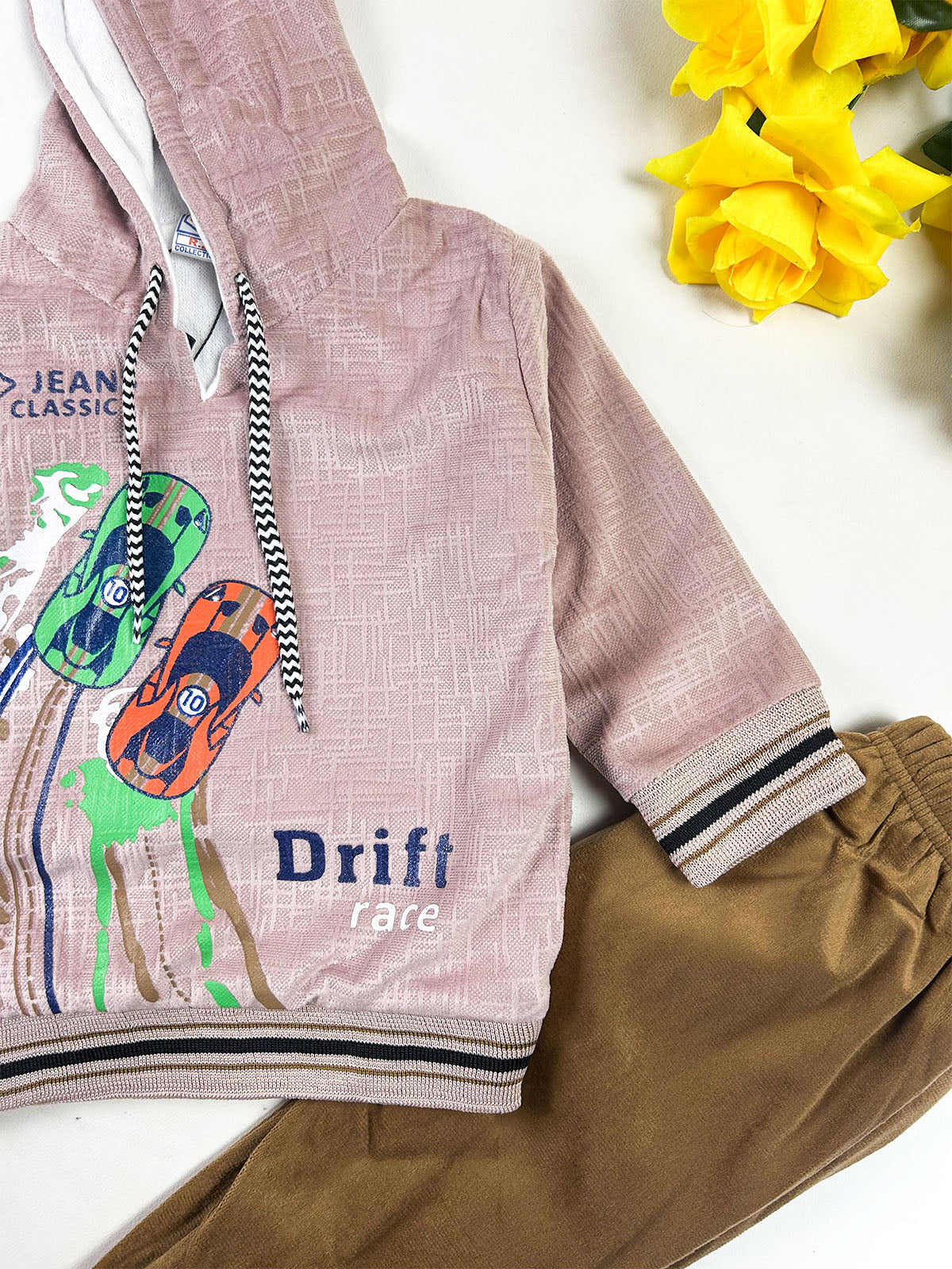 2Yrs - 5Yrs Drift Light Peach Suit For Kids BS811