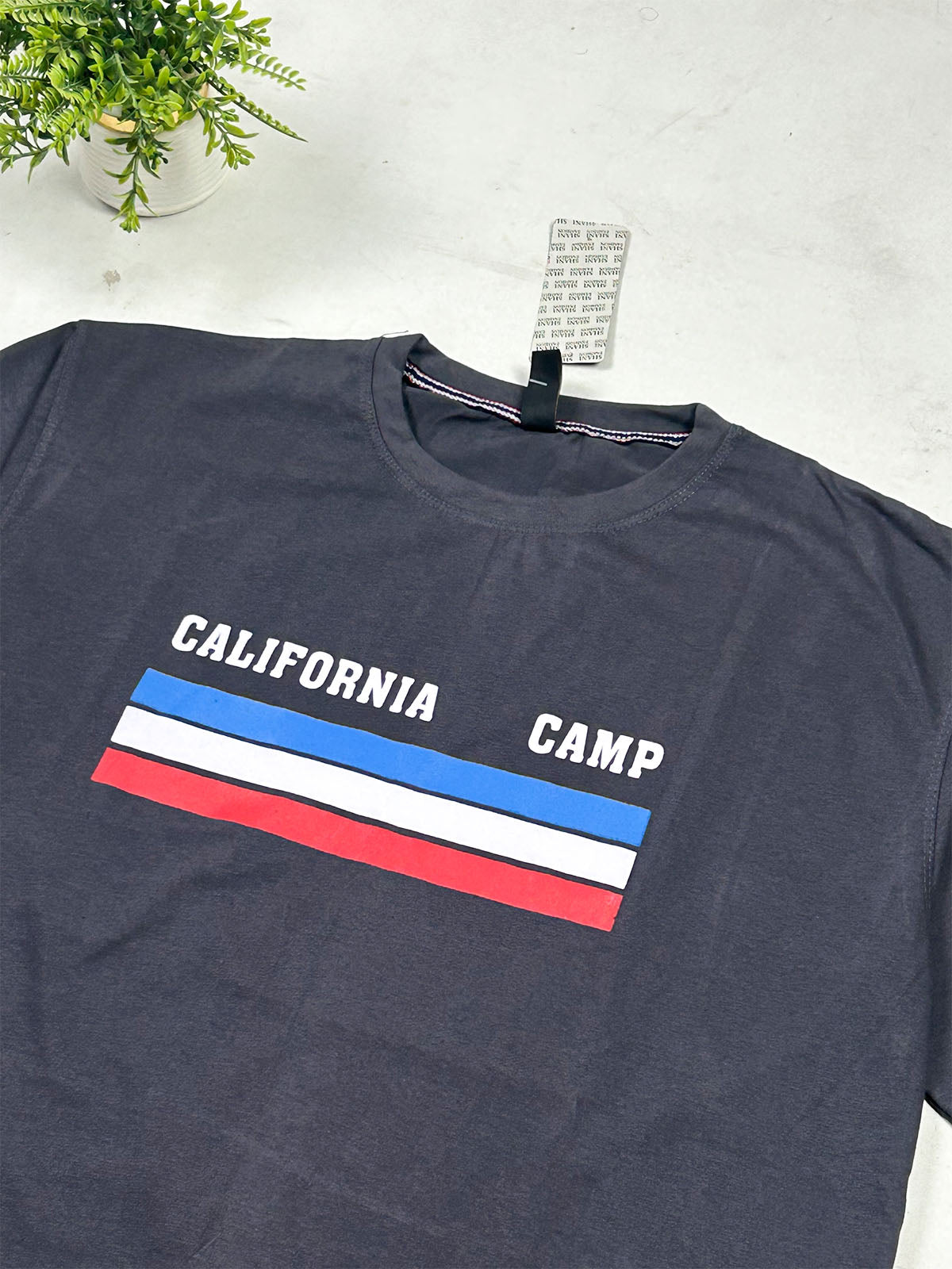 Grey Drop Shoulder T-Shirt For Men's MTS511