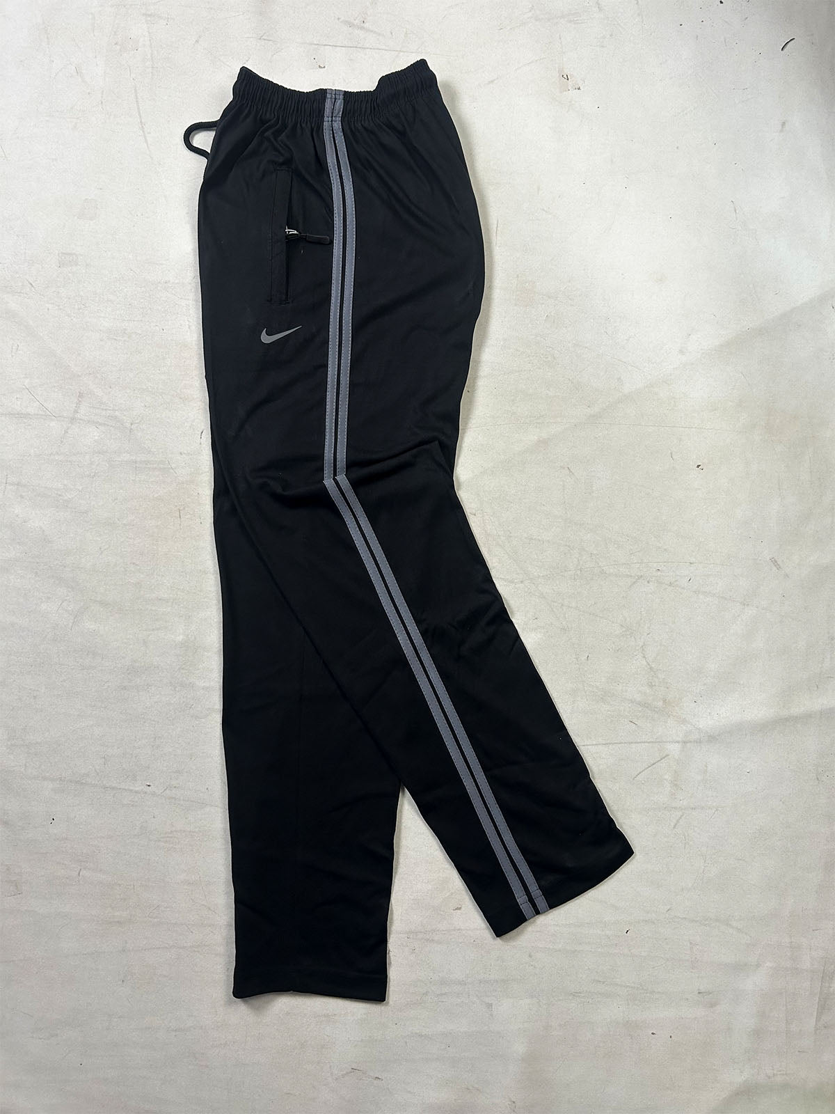 NK Black Double Stripe Trouser for Men MT239
