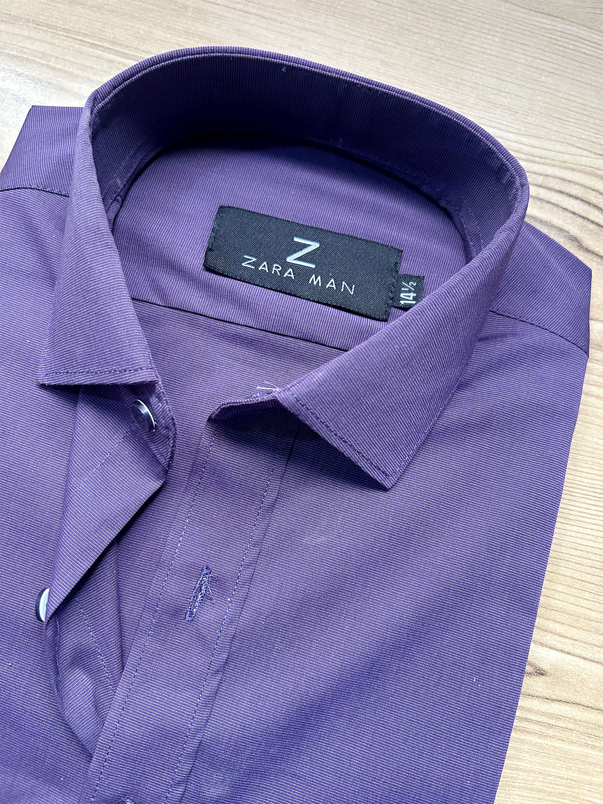 MFS677 Purple Formal Dress Shirt For Men