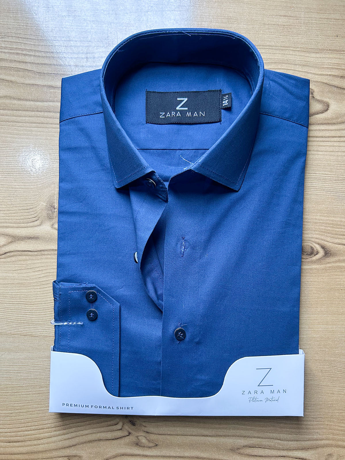 MFS700 Dark Blue Formal Dress Shirt For Men