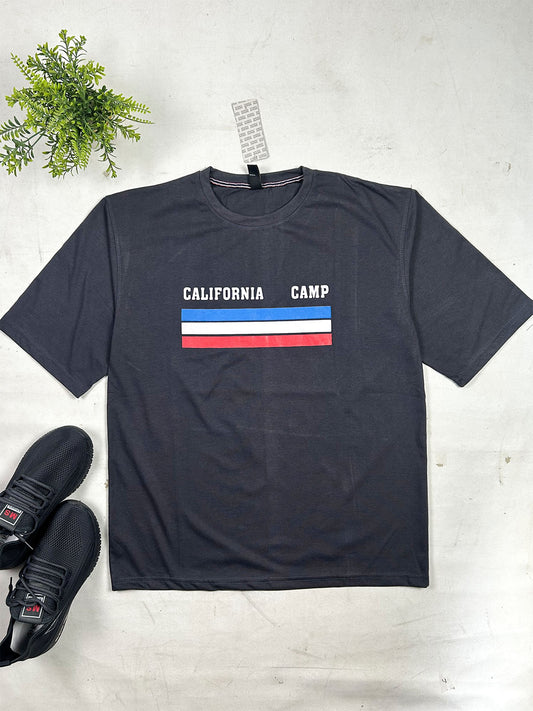 Grey Drop Shoulder T-Shirt For Men's MTS511