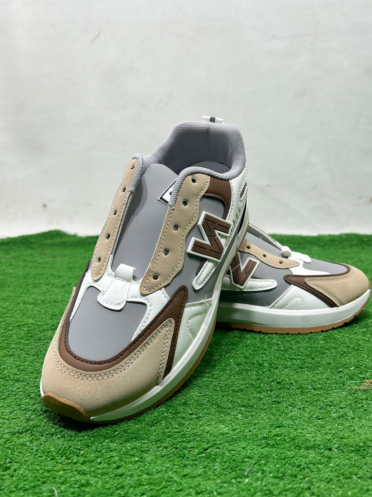Light Brown Casual Sneakers For Men MJS216