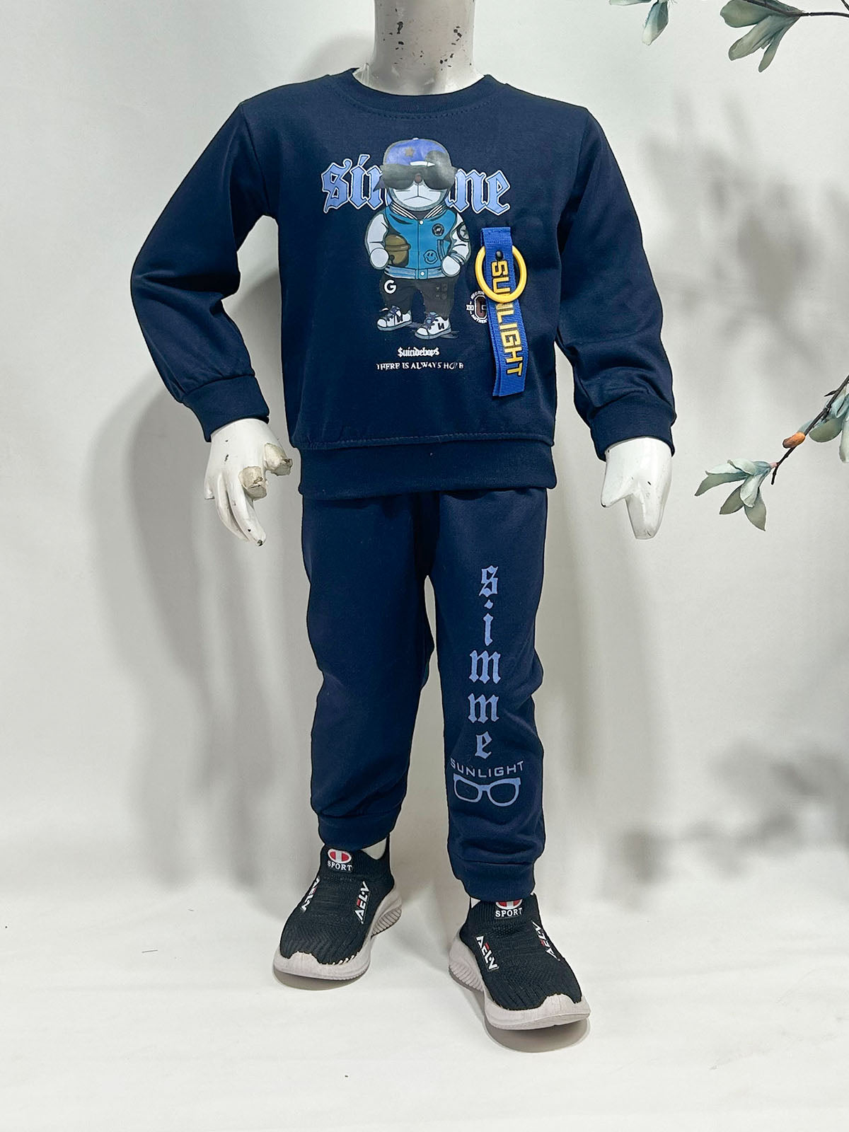 1Yr - 4Yrs Dark Blue Suit For Kids BS778