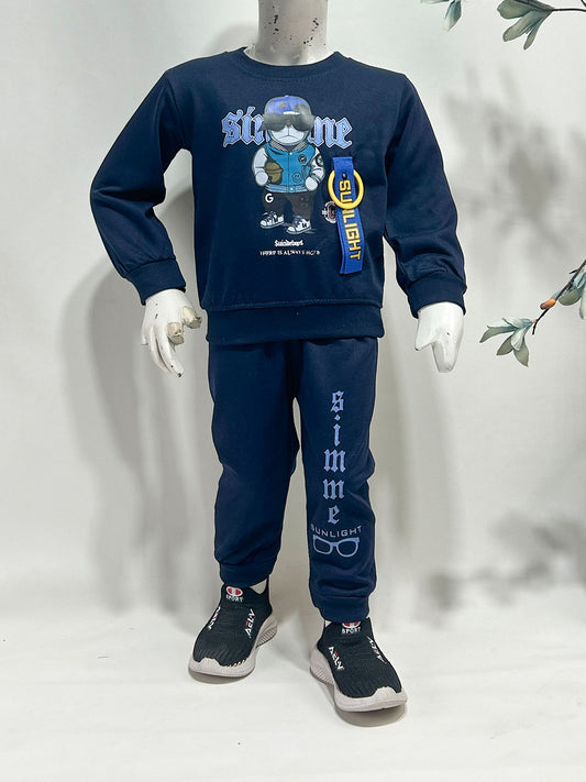 1Yr - 4Yrs Dark Blue Suit For Kids BS778