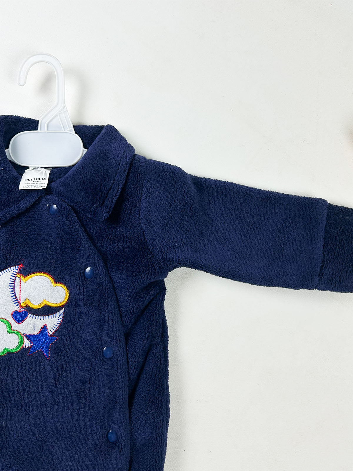 0Mth - 3Mth Blue Romper For Newborn NBR175