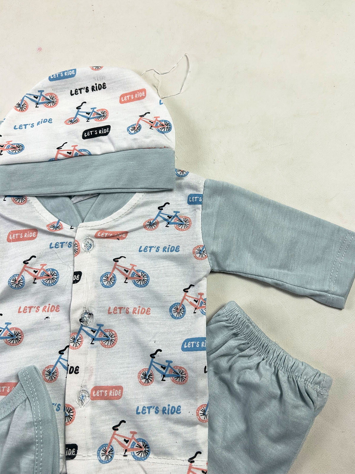 0Mth - 3Mth Ride Blue 5Pcs Gift Set For Newborn NBGS429