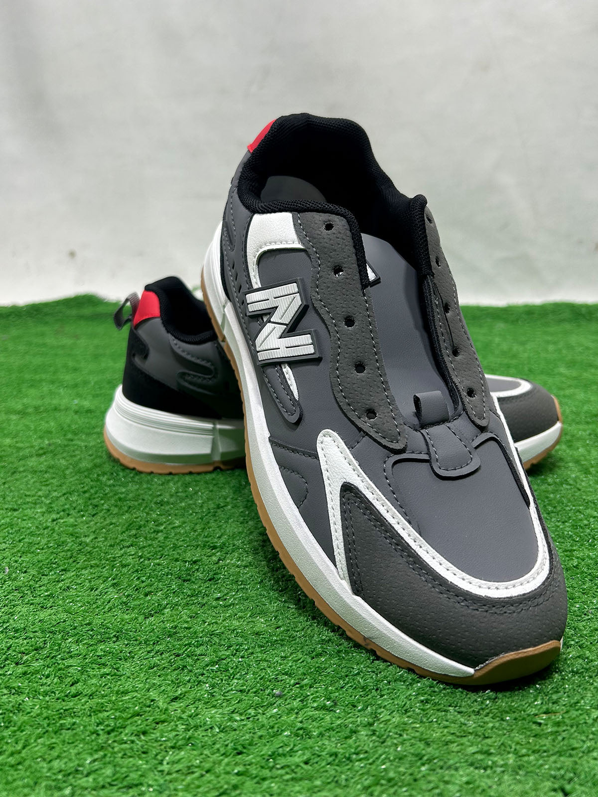Grey Casual Sneakers For Men MJS215