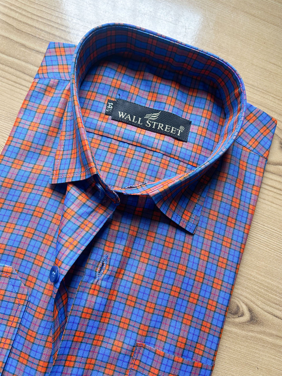 MFS667 RB Checks Formal Dress Shirt For Men