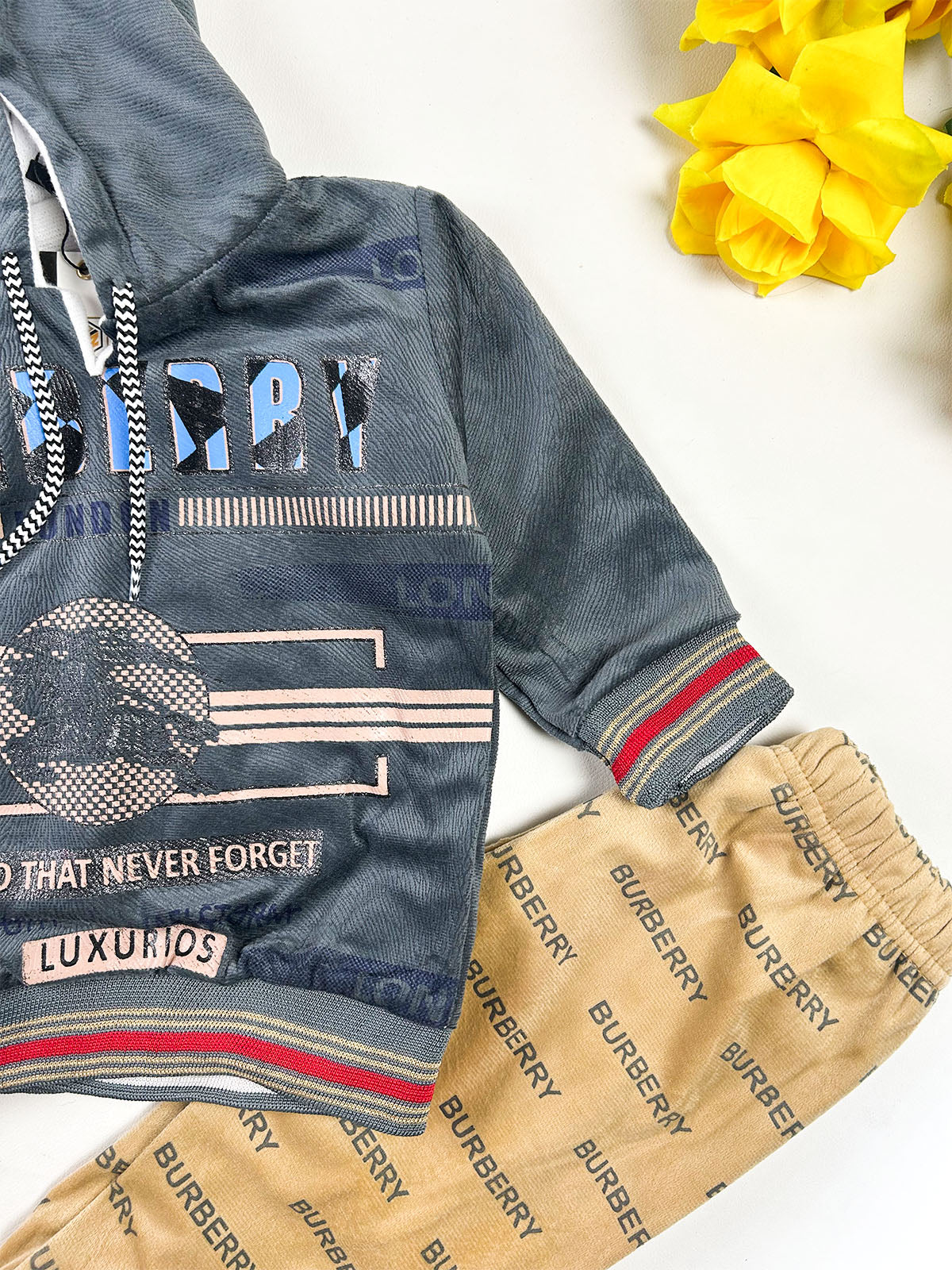 2Yrs - 5Yrs BRB Grey Suit For Kids BS816