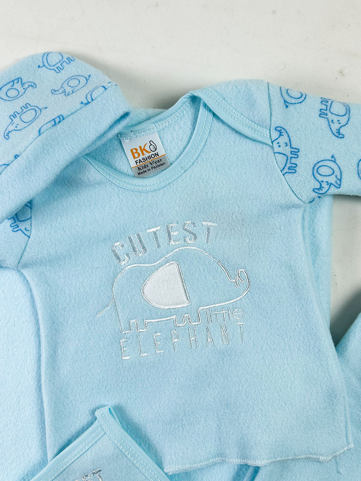 0Mth - 3Mth CE Sky Blue 8Pcs Gift Set For Newborn NBGS412