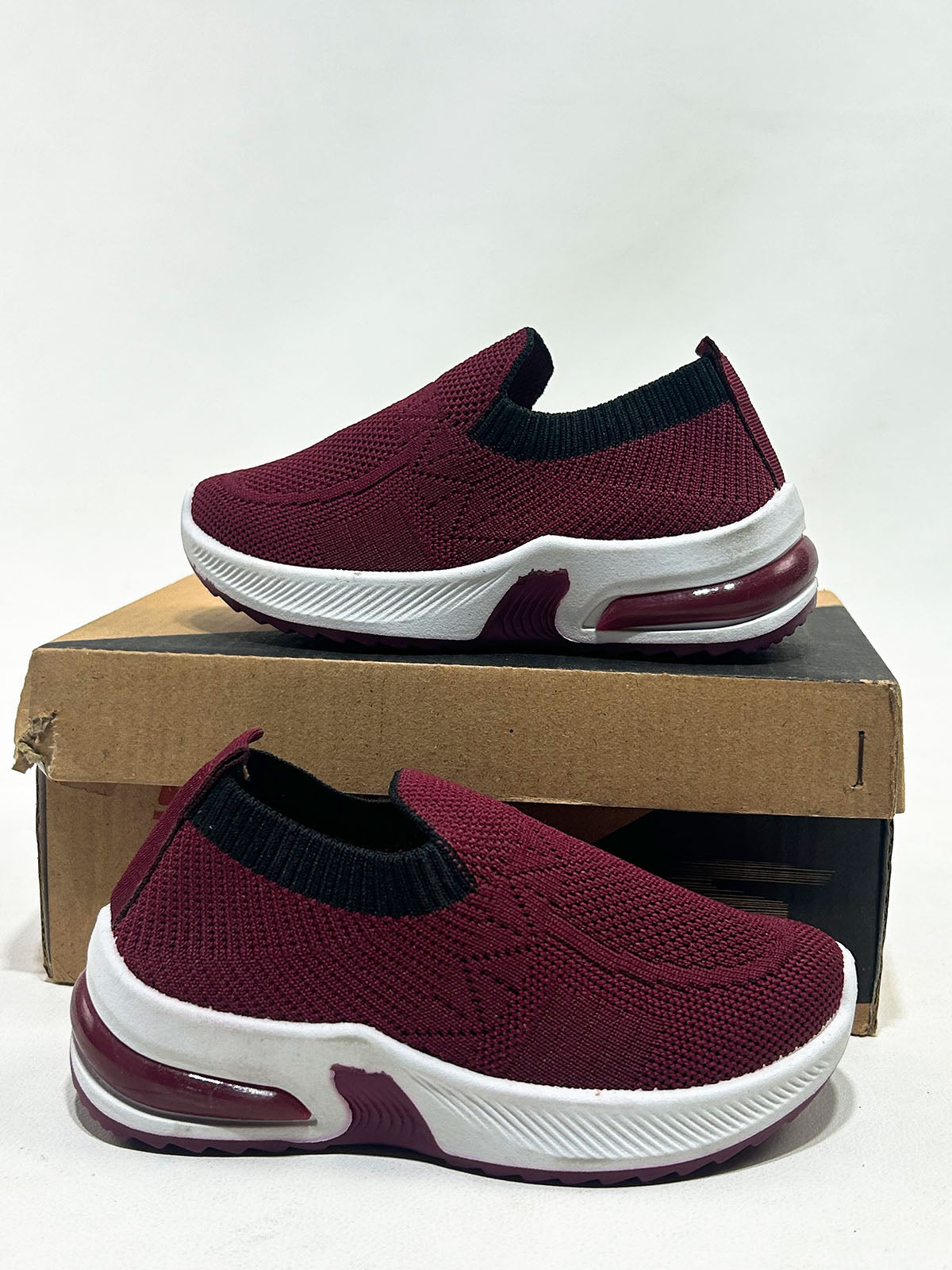 2Yrs - 12Yrs Dusty Pink Casual Sneakers For Kids BJ59