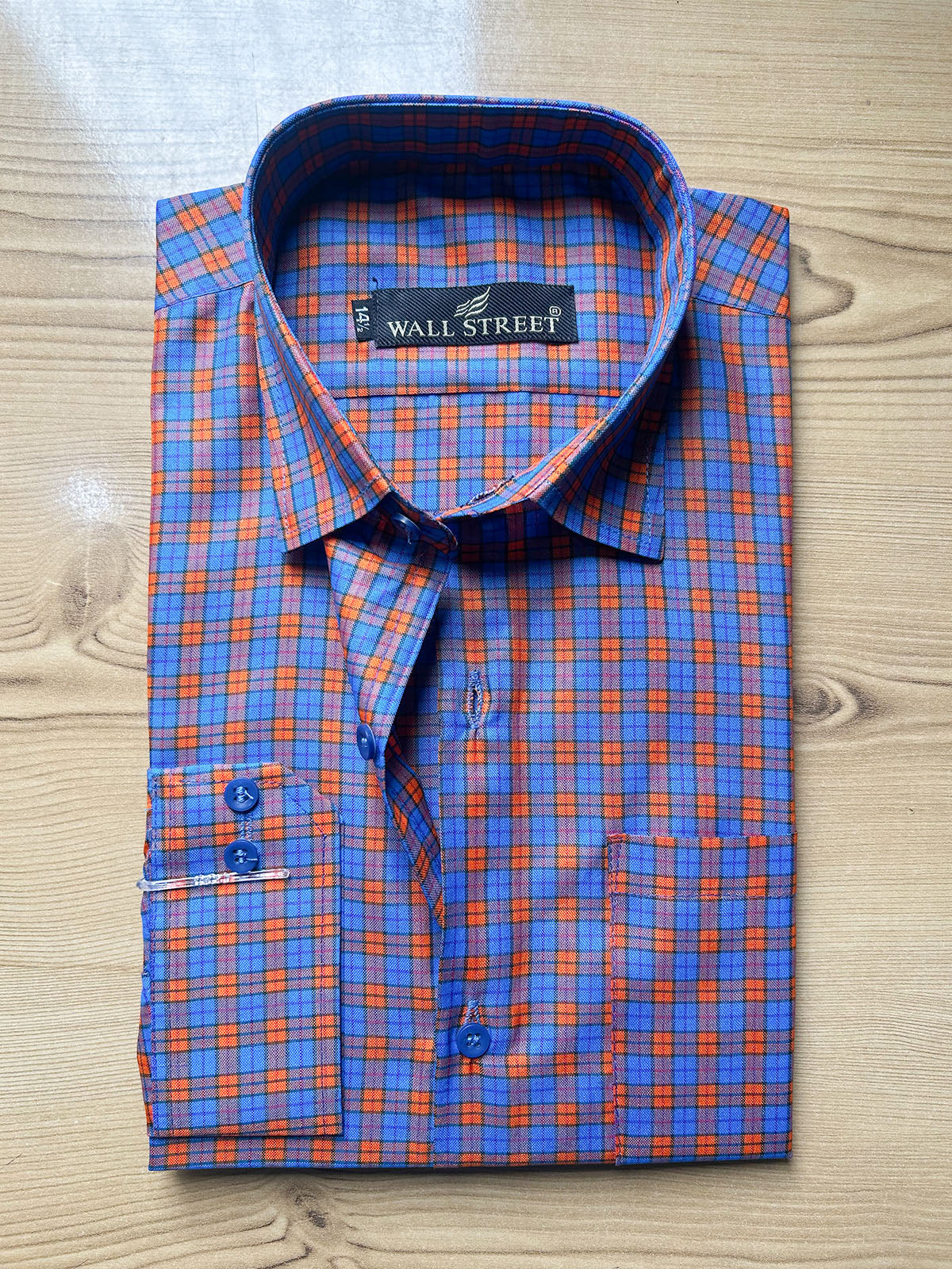 MFS667 RB Checks Formal Dress Shirt For Men