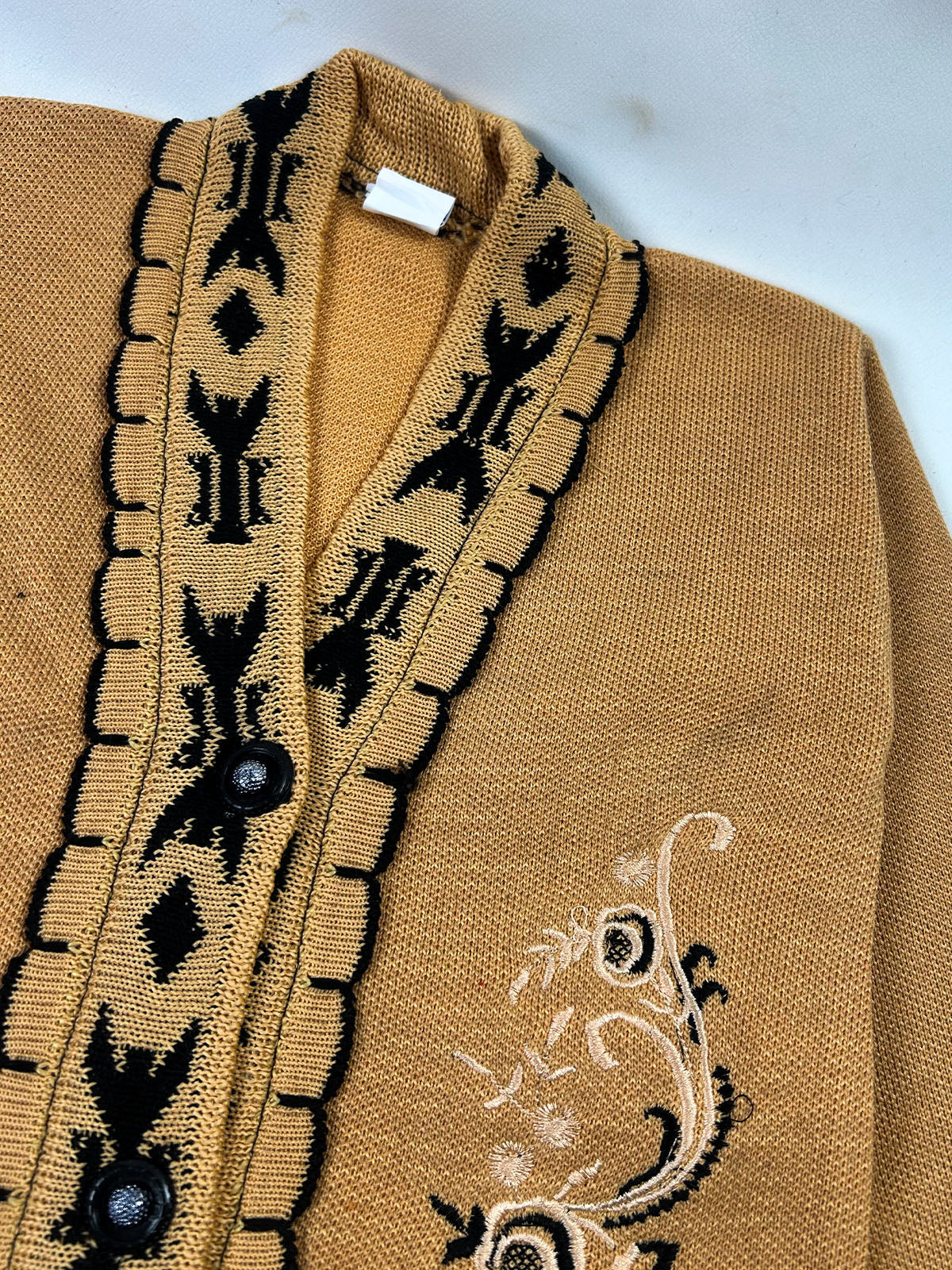 5Yrs - 7Yrs Light Fawn Sweater For Girls GS06