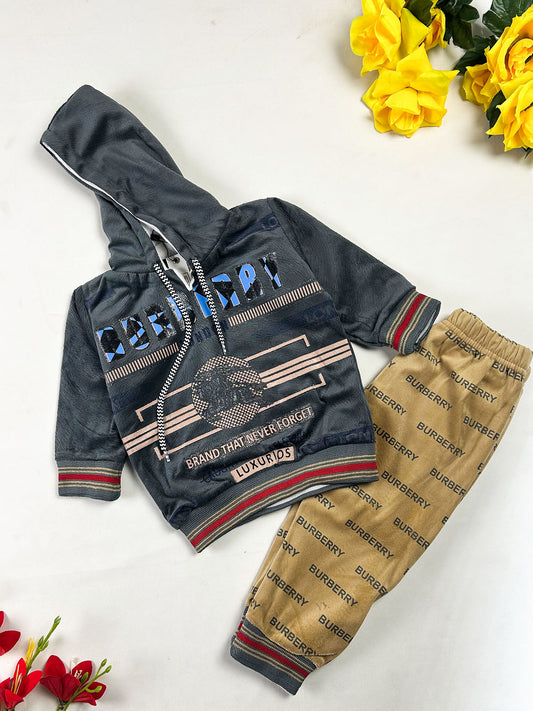 2Yrs - 5Yrs BRB Grey Suit For Kids BS816