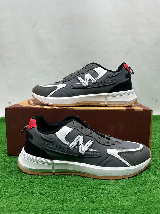 Grey Casual Sneakers For Men MJS215