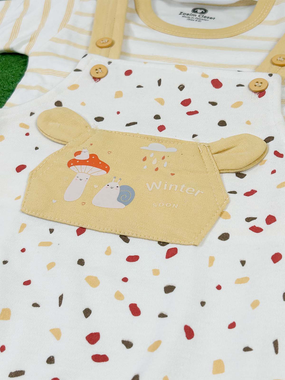 3Mth - 9Mth Winter Brown Romper For Newborn ZG NBR86