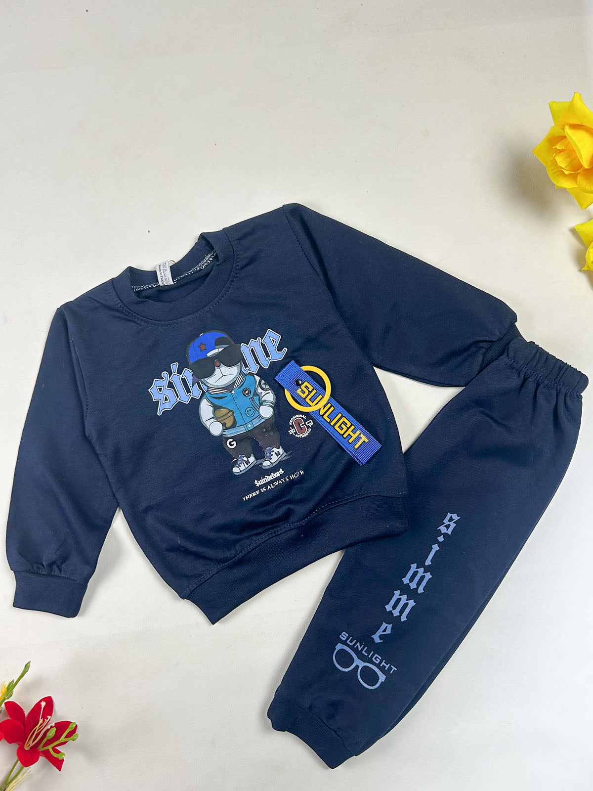 1Yr - 4Yrs Dark Blue Suit For Kids BS778