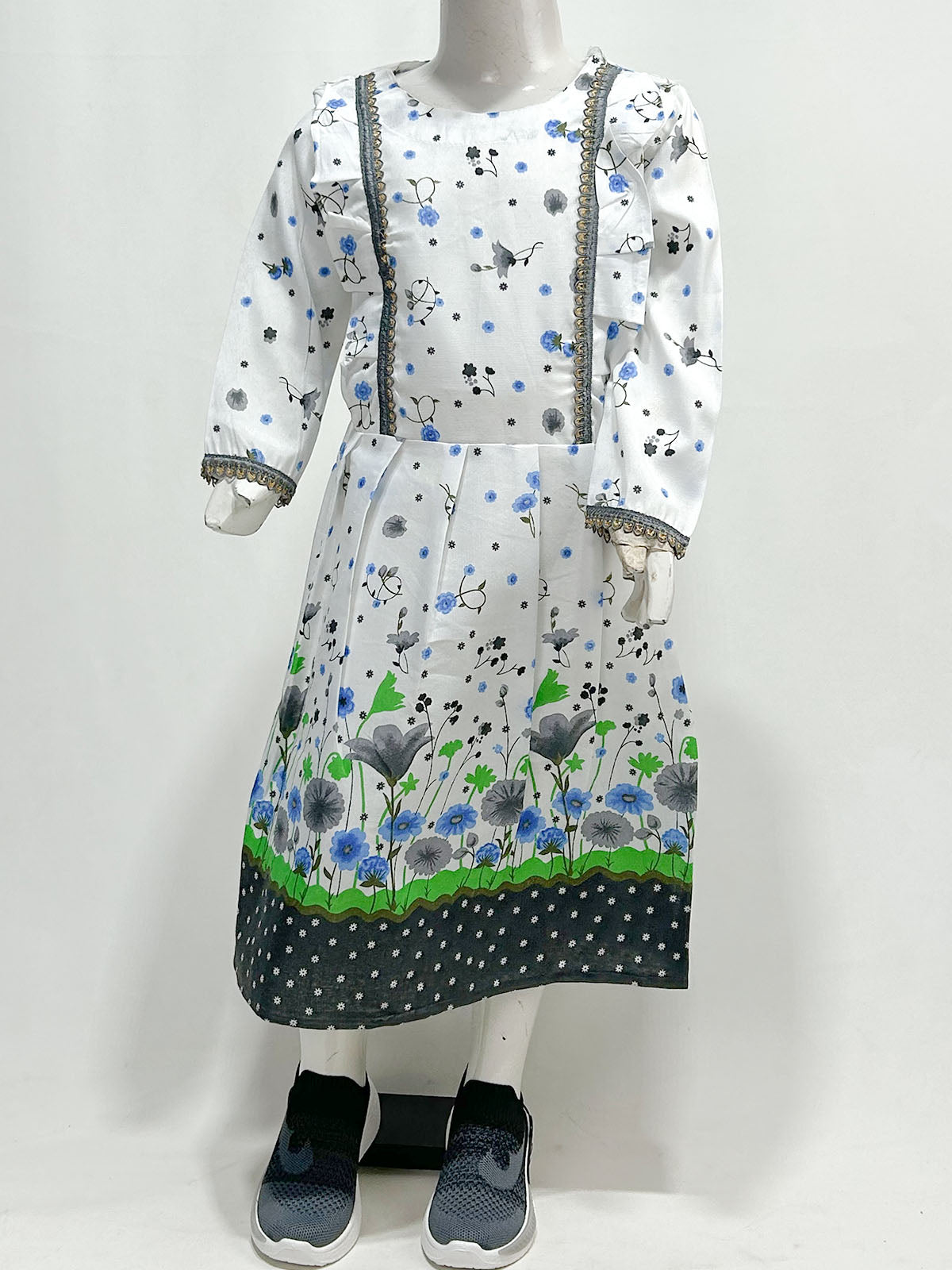 5Yrs - 9Yrs Black Frock For Girls GF63
