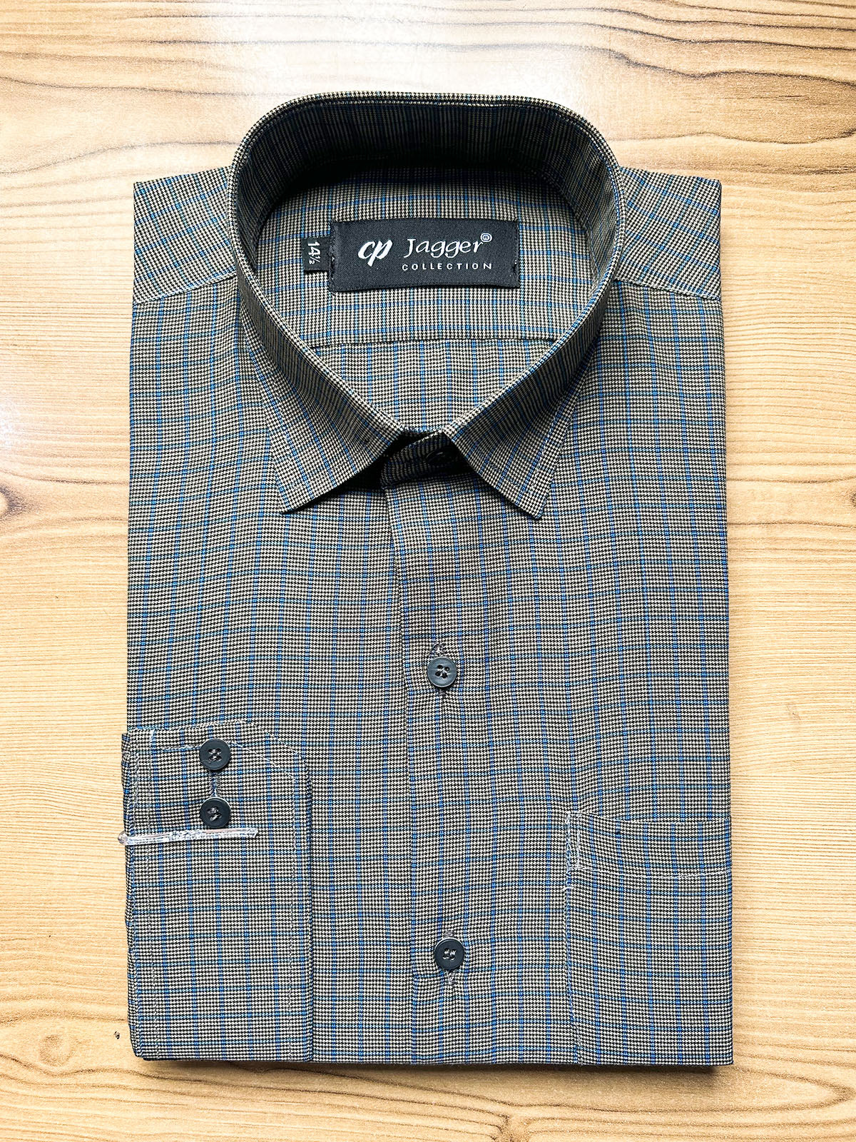MFS694 Men's Formal Dress Shirt RB Checks