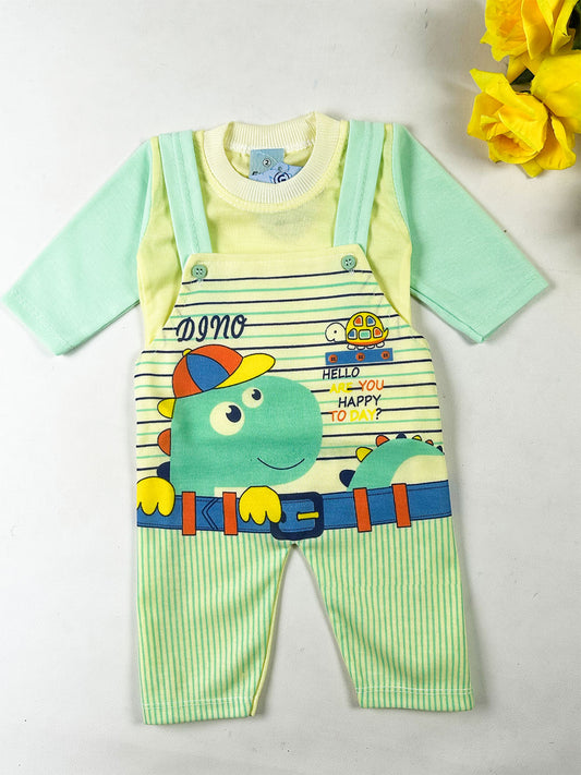 3Mth - 9Mth Green Romper For Newborn NBR182