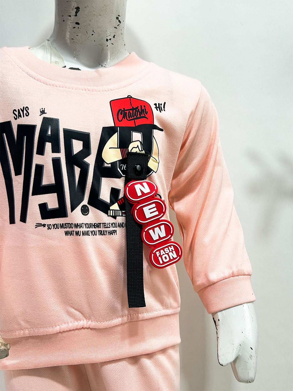 1Yr - 4Yrs MB Light Peach Suit For Kids BS776