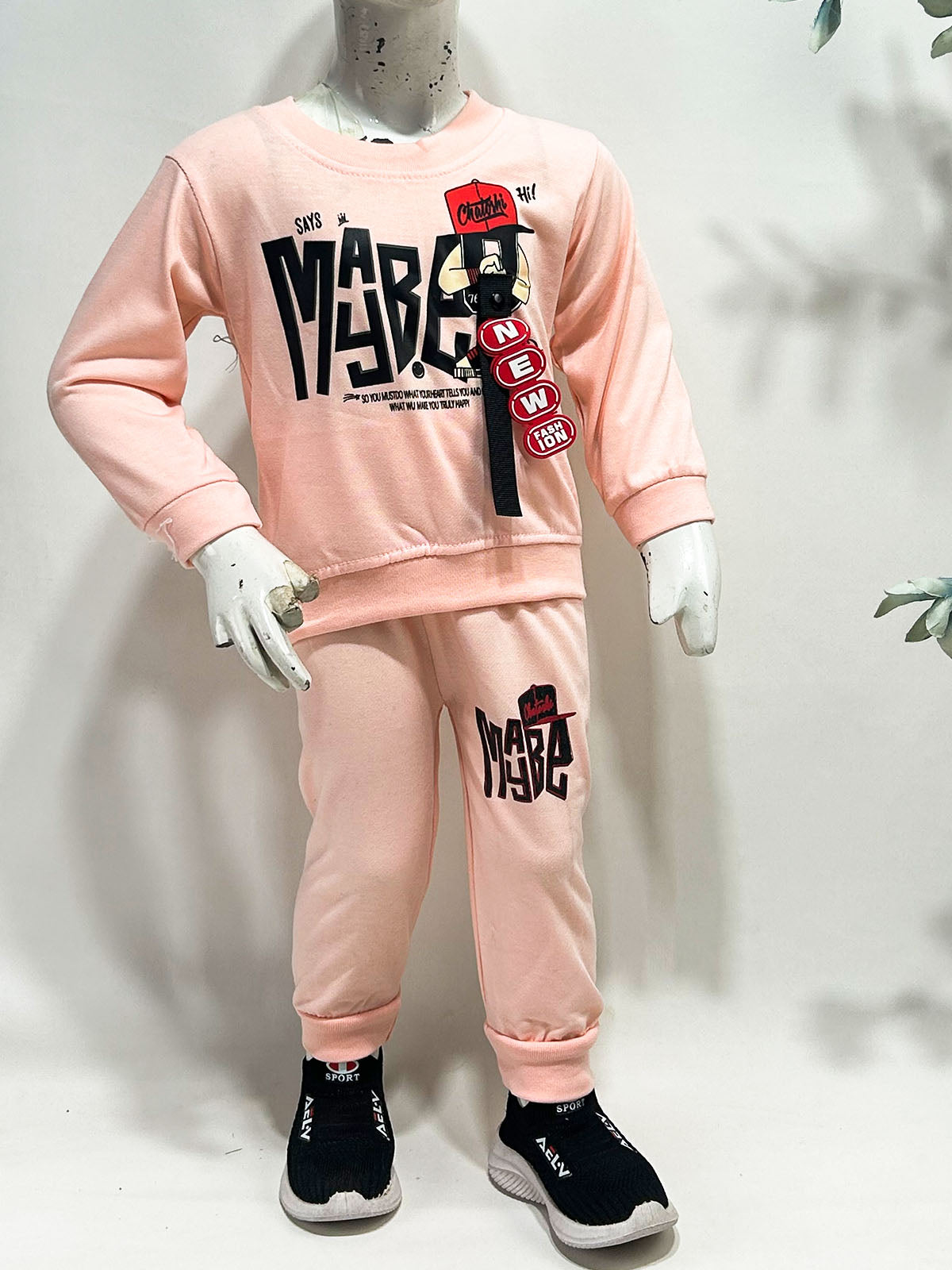 1Yr - 4Yrs MB Light Peach Suit For Kids BS776