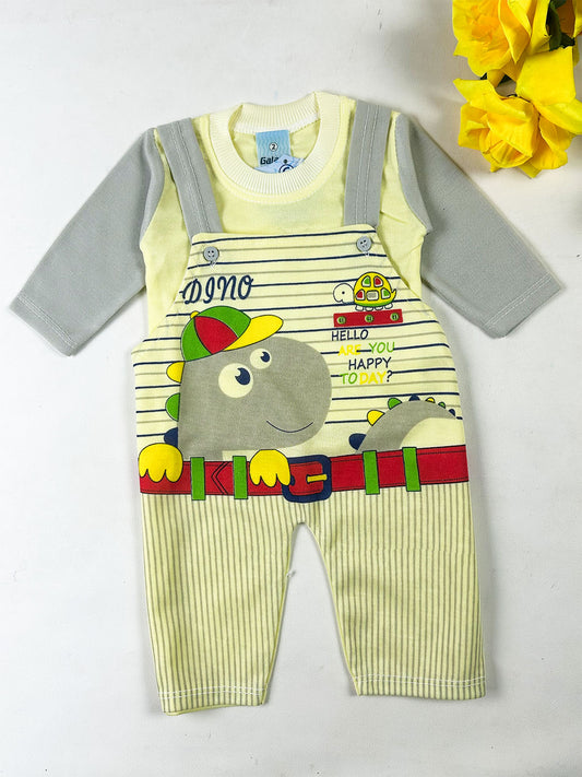 3Mth - 9Mth Grey Romper For Newborn NBR183
