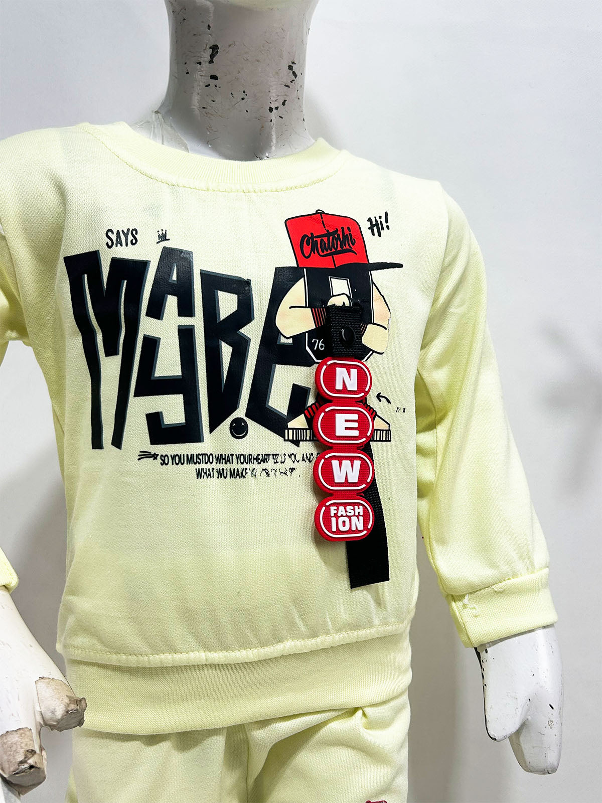 1Yr - 4Yrs MB Light Yellow Suit For Kids BS775