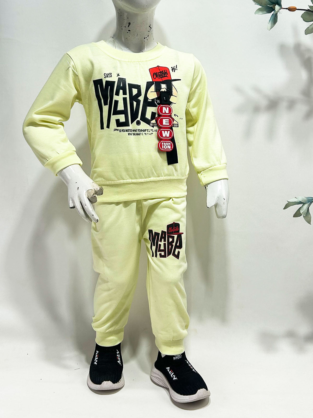 1Yr - 4Yrs MB Light Yellow Suit For Kids BS775