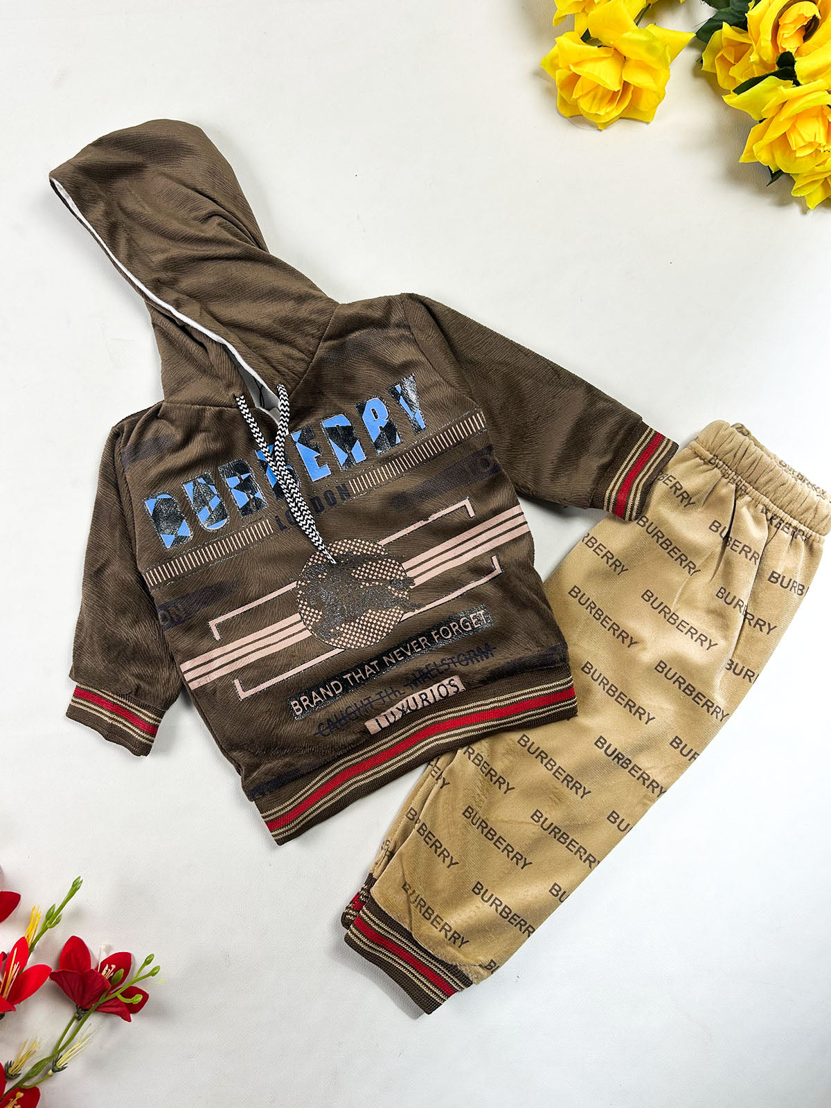 2Yrs - 5Yrs BRB Light Brown Suit For Kids BS813