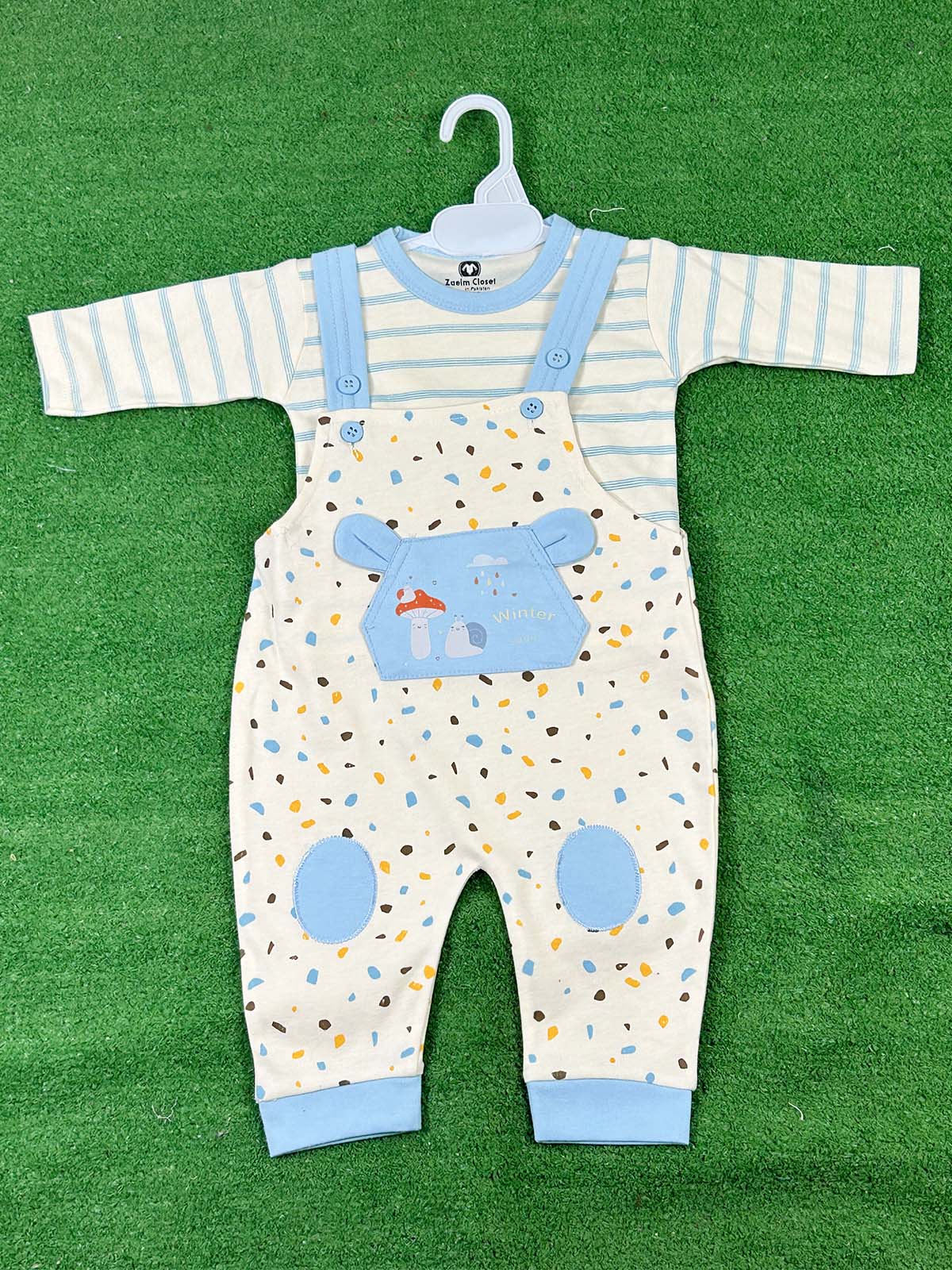 3Mth - 9Mth Winter Blue Romper For Newborn ZG NBR88