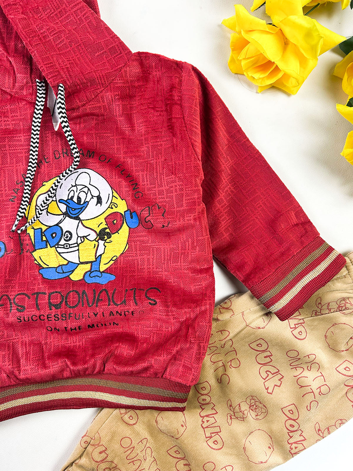 2Yrs - 5Yrs Donald Red Suit For Kids BS807