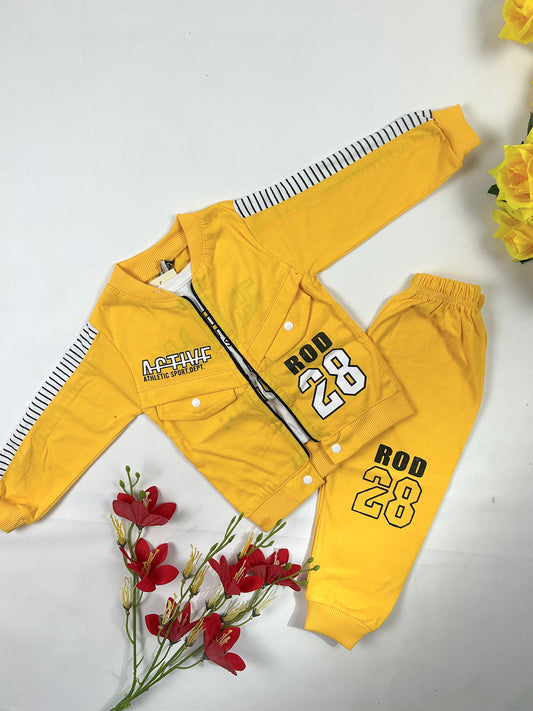 1Yr - 4Yrs ROD 28 Yellow Suit For Kids BS770