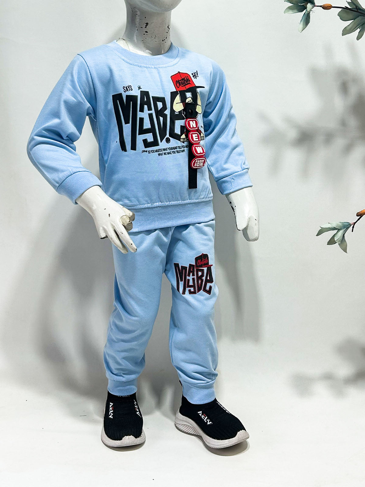 1Yr - 4Yrs MB Sky Blue Suit For Kids BS774