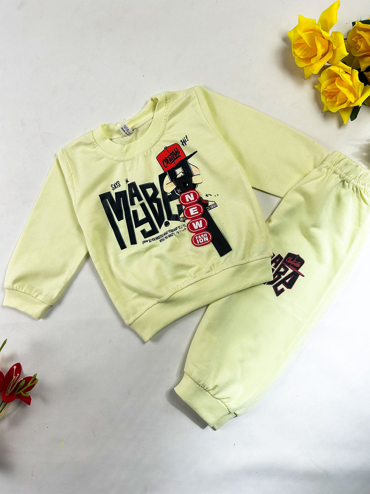 1Yr - 4Yrs MB Light Yellow Suit For Kids BS775