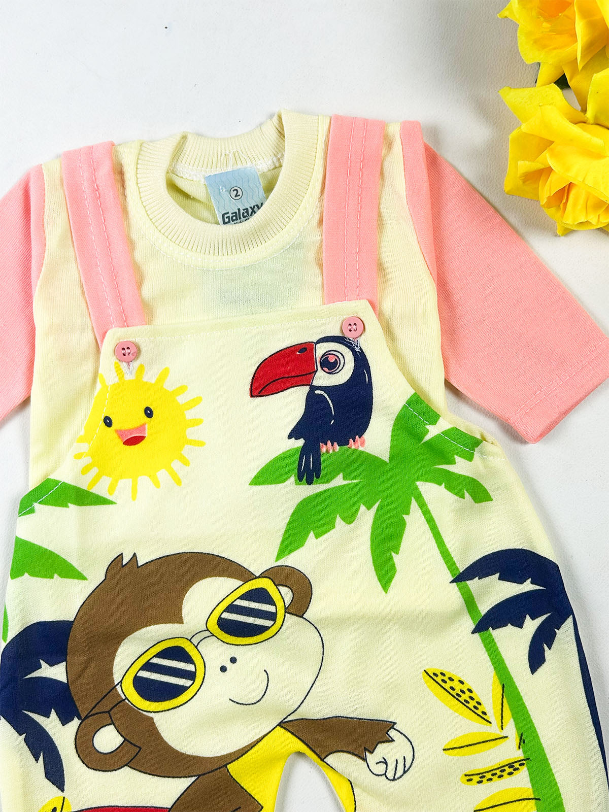 3Mth - 9Mth Pink Romper For Newborn NBR180