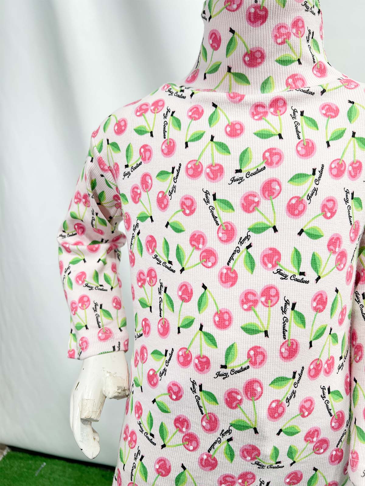 1.5Yr - 5Yrs White Floral High Neck For Girls TB GHN10