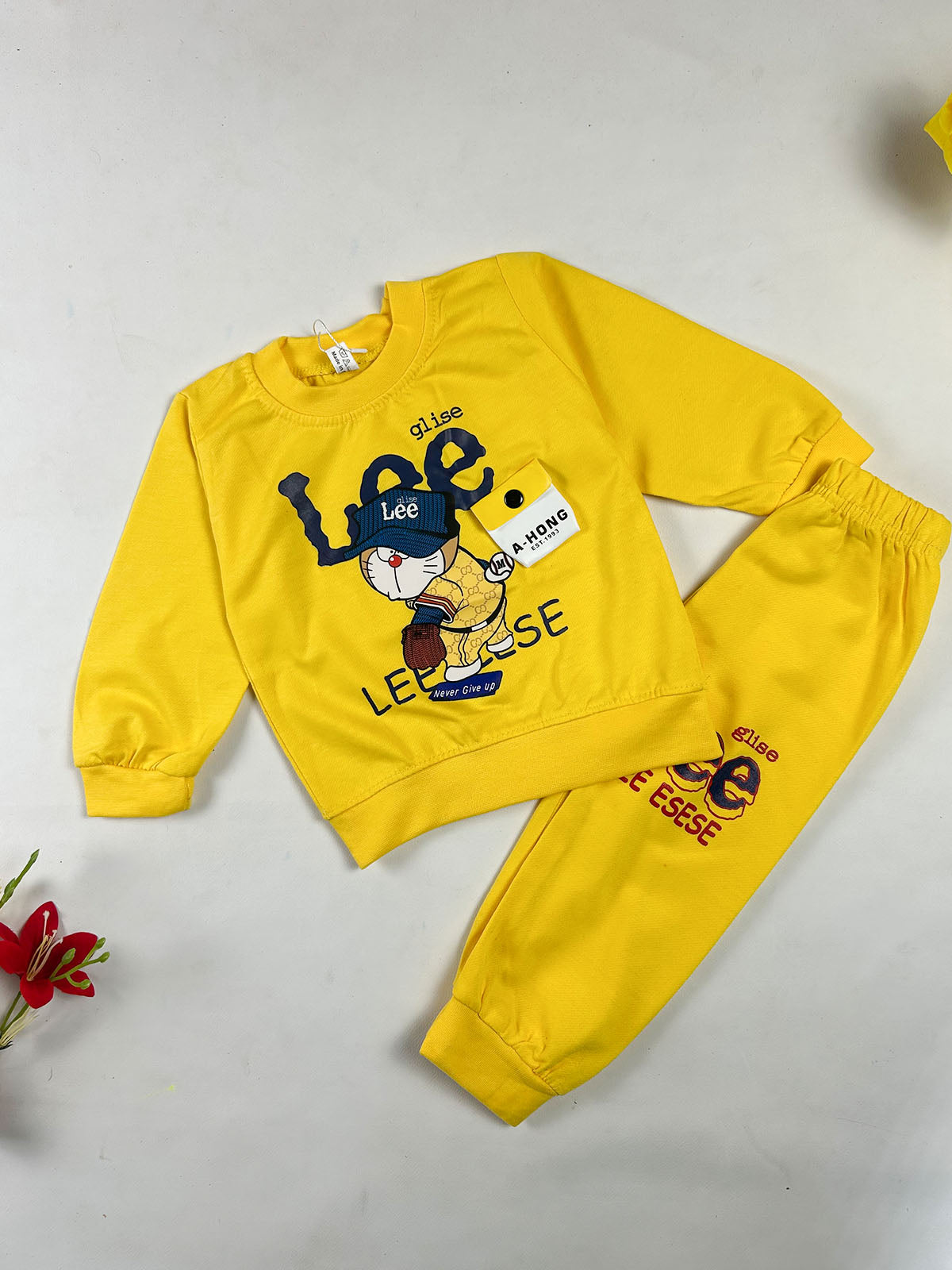 1Yr - 4Yrs Lee Yellow Suit For Kids BS781