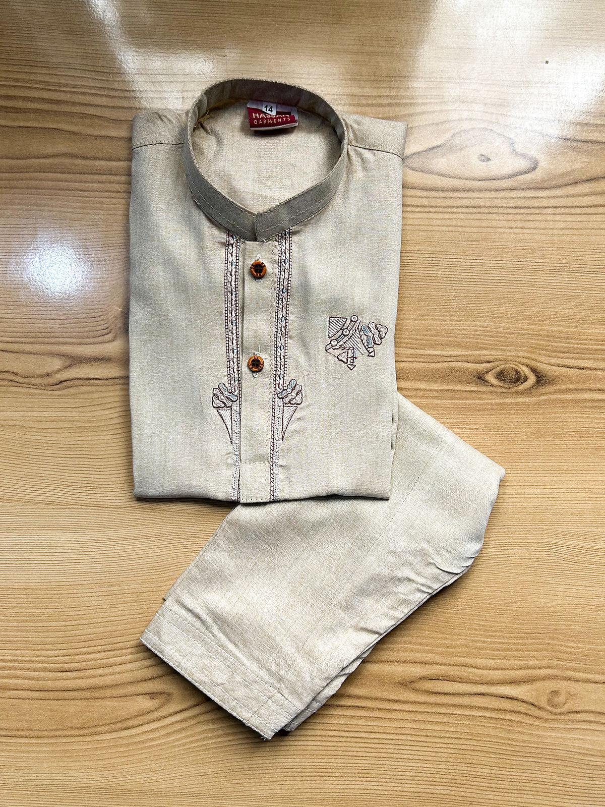 2Yrs - 14Yrs Kameez Shalwar Suit For Boys BKS217