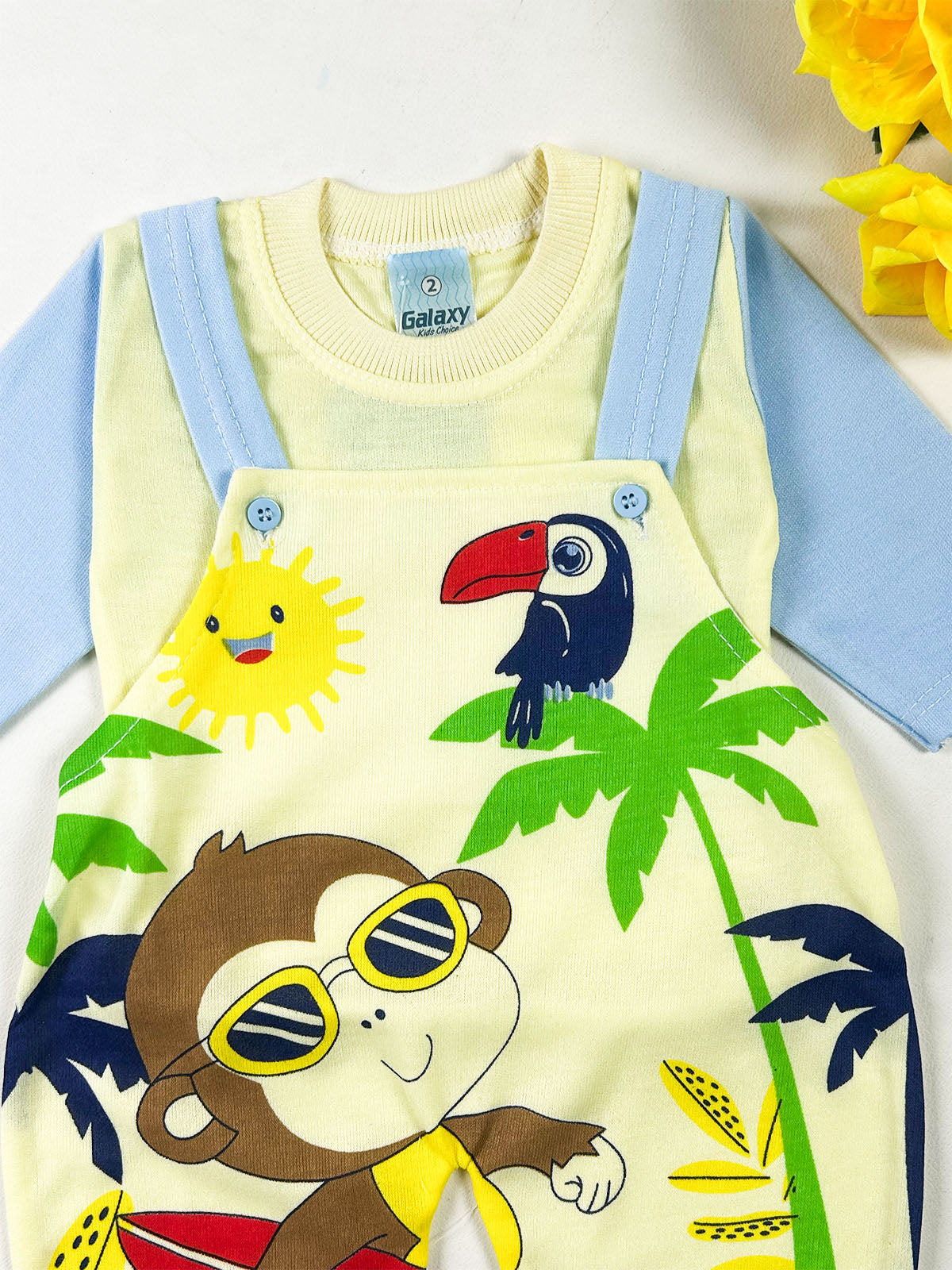 3Mth - 9Mth Blue Romper For Newborn NBR181