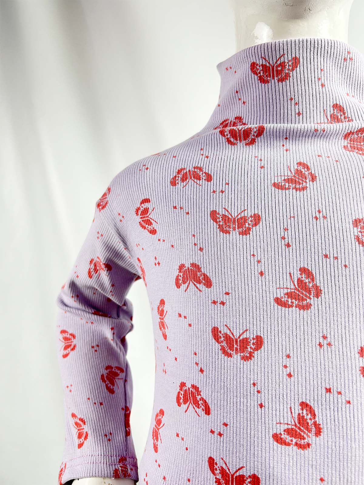 1.5Yr - 5Yrs Purple High Neck For Girls TB GHN11