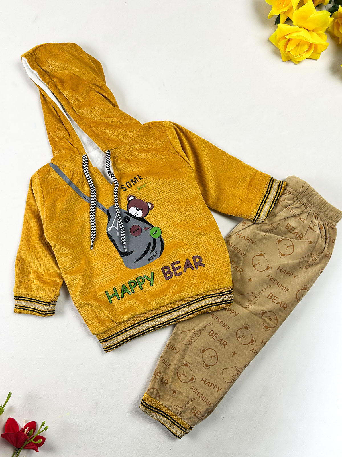 2Yrs - 5Yrs HB Yellow Suit For Kids BS818