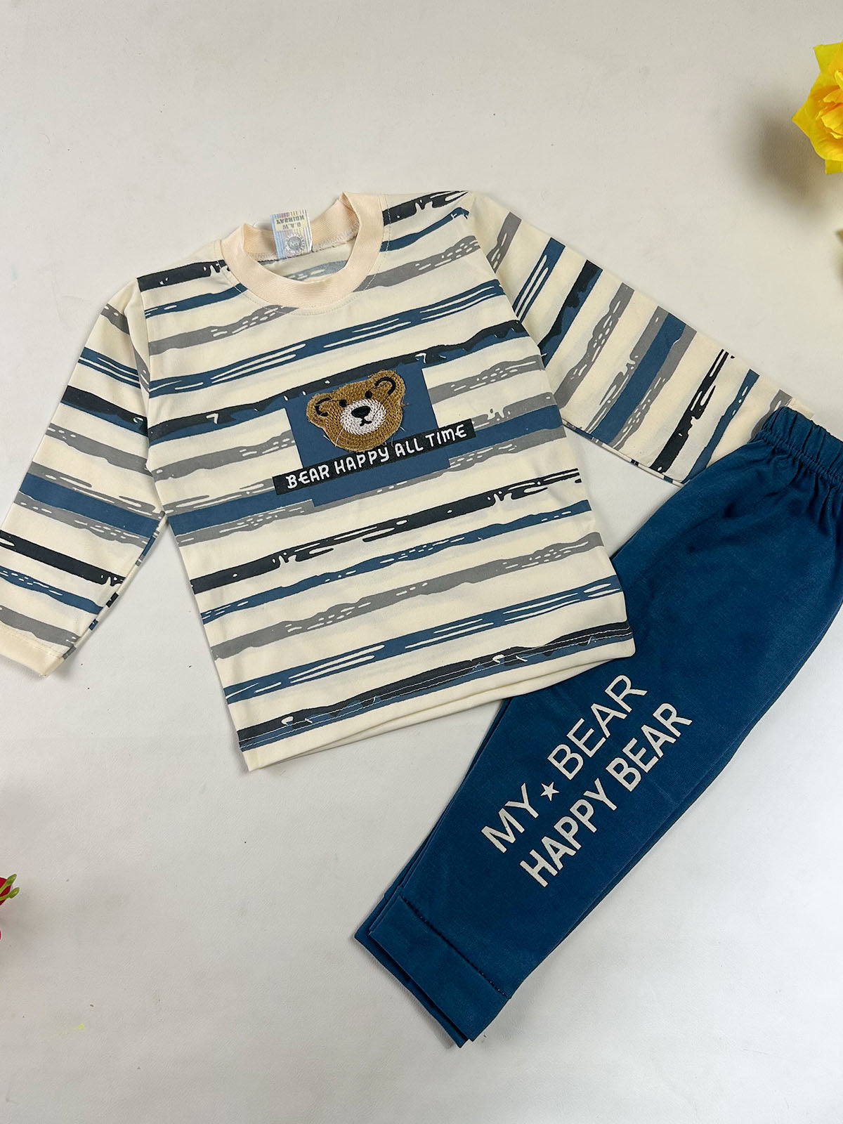 1Yr - 4Yrs Bear Blue Suit For Kids BS783