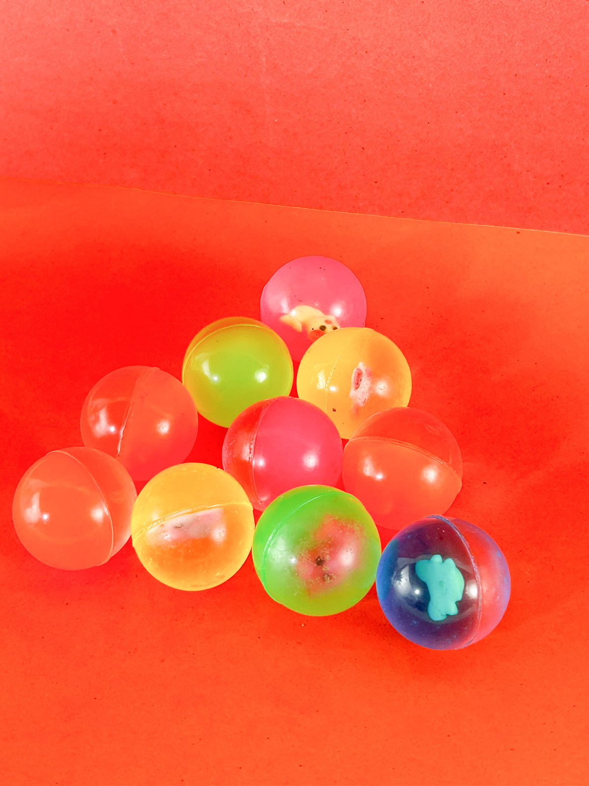 Pack of 10 Sim Magic Balls, Bouncing Balls For Kids