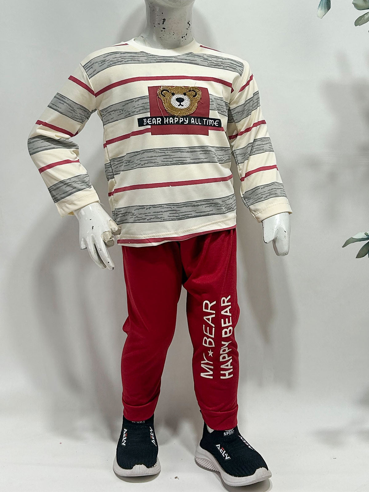 1Yr - 4Yrs Red Suit For Kids BS786