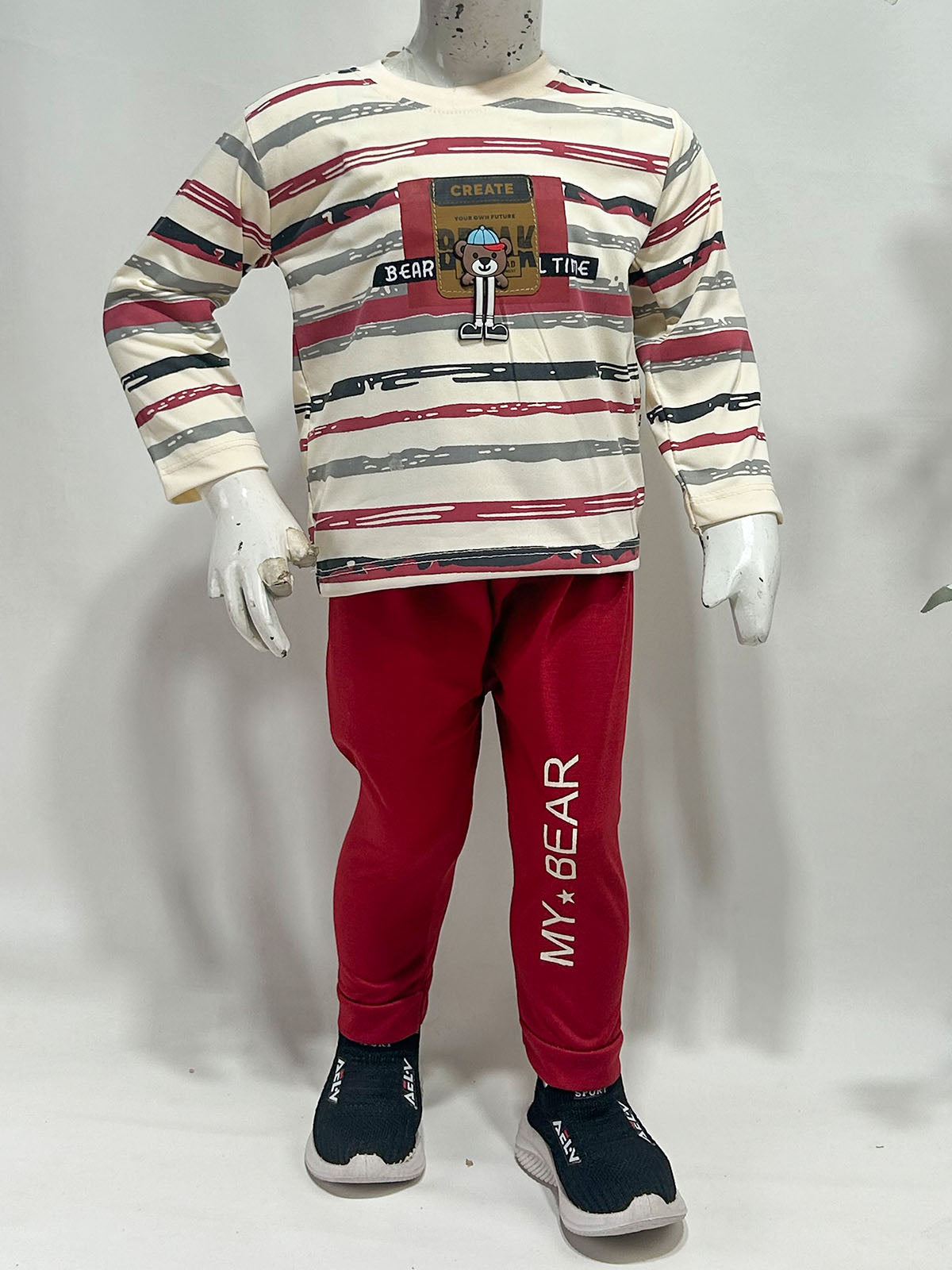 1Yr - 4Yrs BT Red Suit For Kids BS790