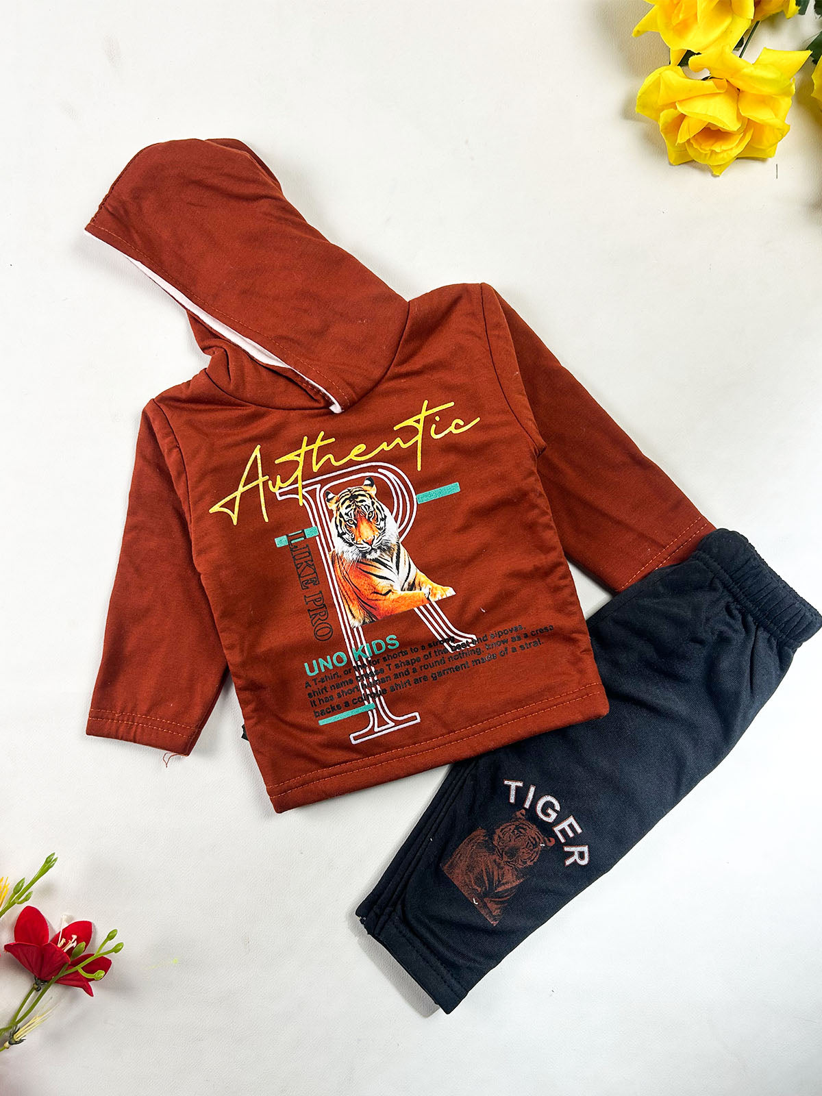 3Mth - 9Mth AT Rust Baba Suit For Newborn NBS836