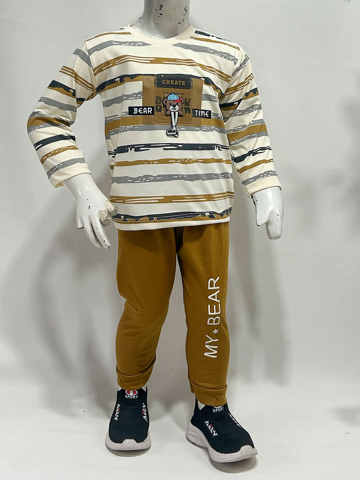 1Yr - 4Yrs BT Dark Yellow Suit For Kids BS791